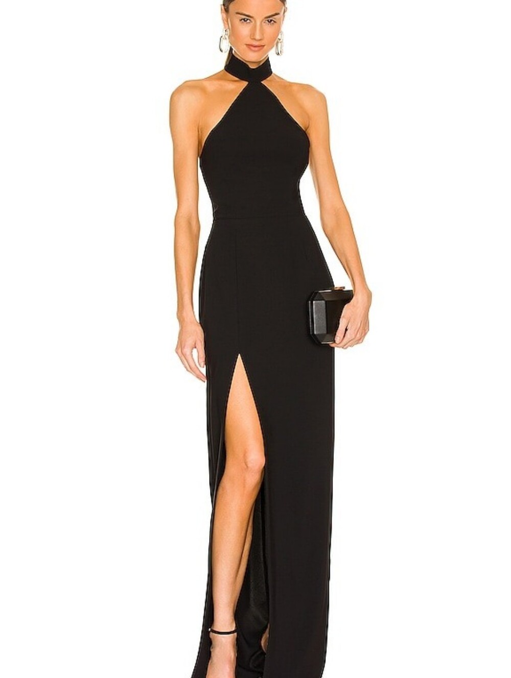 Amanda Uprichard Queen Gown in Black